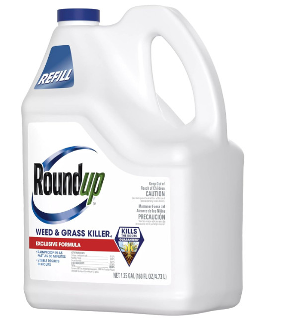 Roundup Concentrate Weed Killer - Trees, Driveways, Walkways 1.25 Gallons