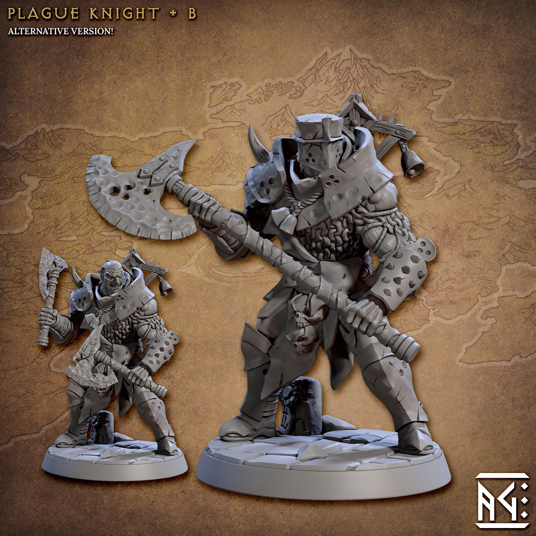 Plague Knight B - NPC - Artisan Guild - Dungeons and Dragons