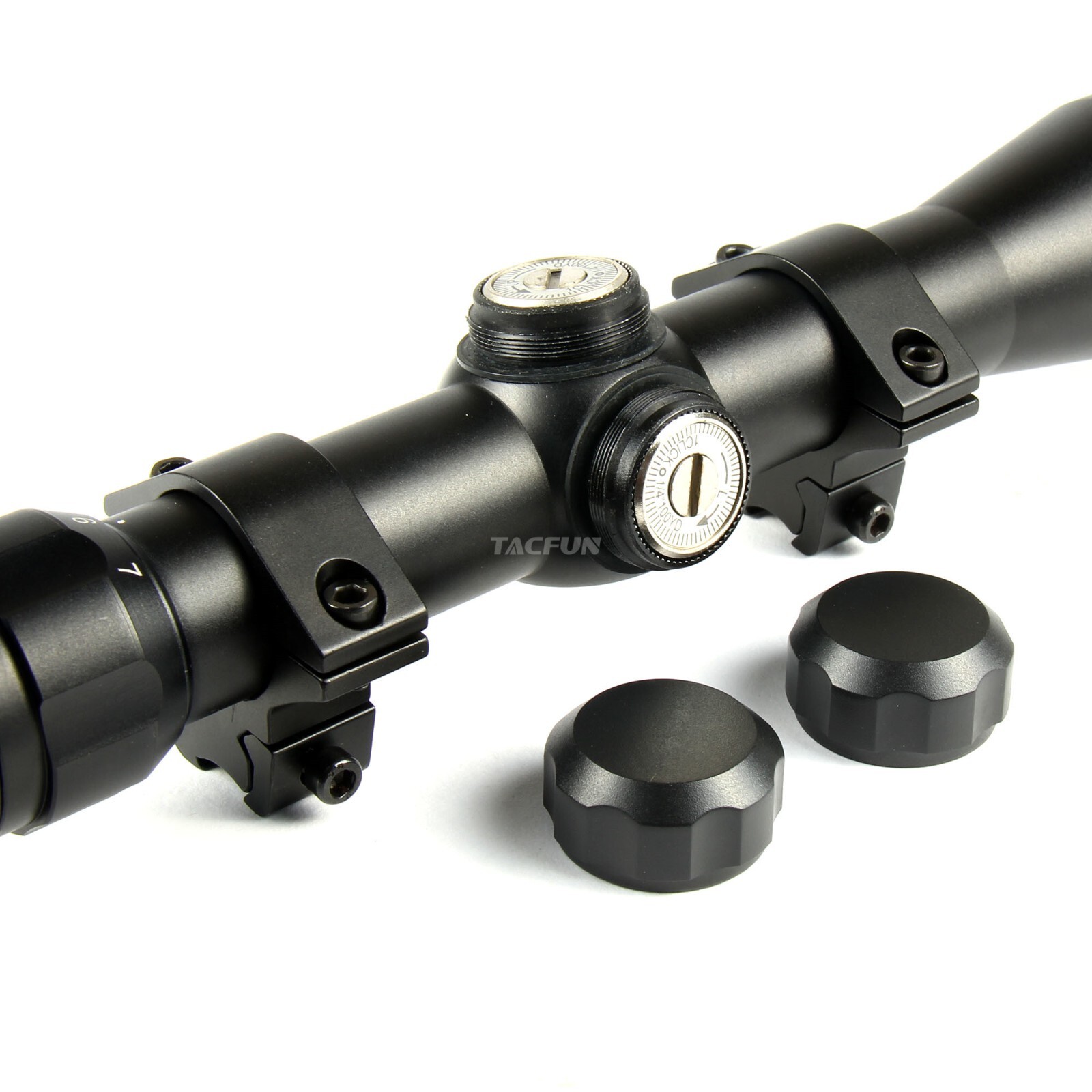 Tactical 2-7x32 Rangefinder Illuminated Scope /w 3/8" Base Dovetail Ring