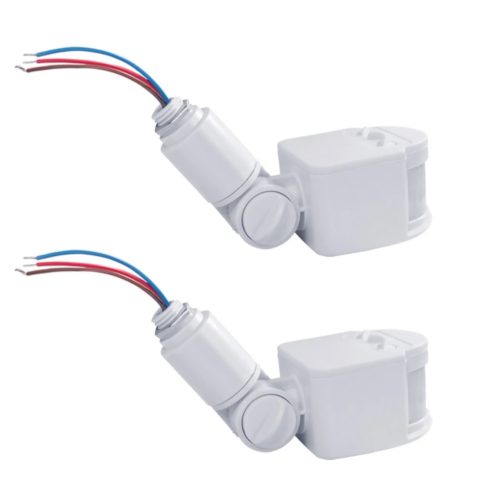 2pcs PIR Motion Sensor Switch Wall Light Switch For Working Humidity: 93%RH