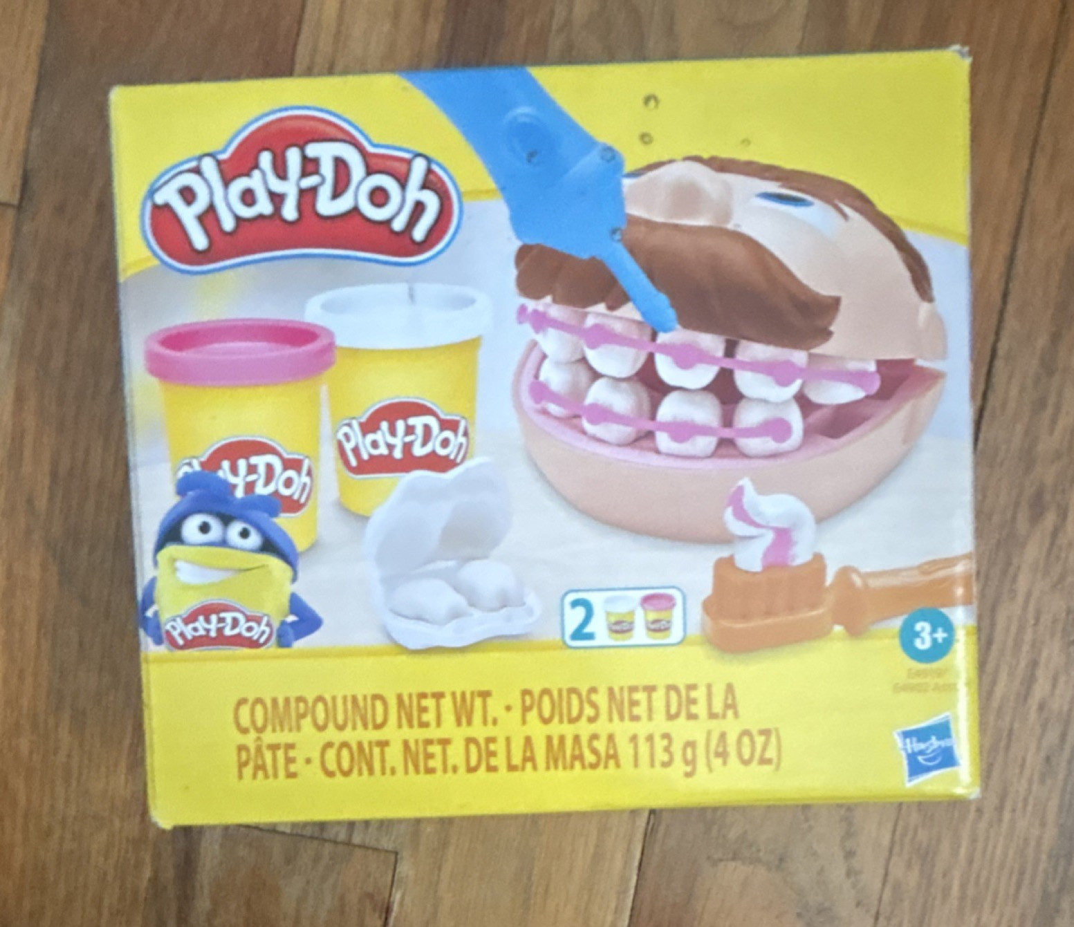 Hasbro Play-Doh Dentist Set 23379 Modeling Clay Toy 2022 Ages 3+ 3-4 Years