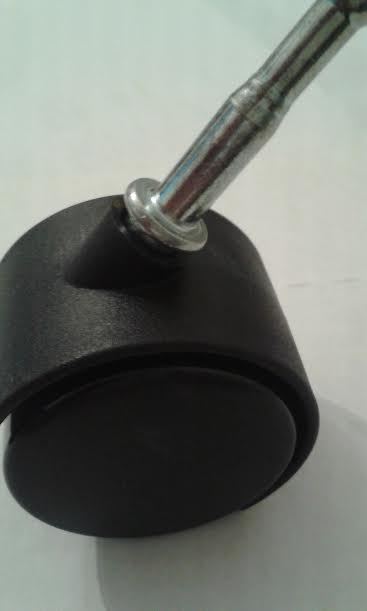 PLASTIGLIDE 50MM TWIN WHEEL CASTER  FOR CHAIRS AND FURNITURE # 40288002 original