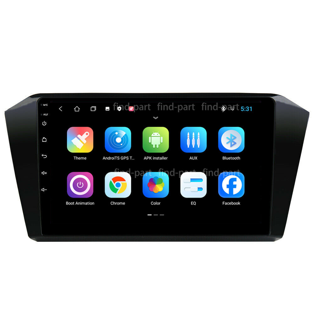 10.1" Android 12 Car Stereo Radio for 2016~2018 VW Magotan Passat GPS NAVI 2.5D