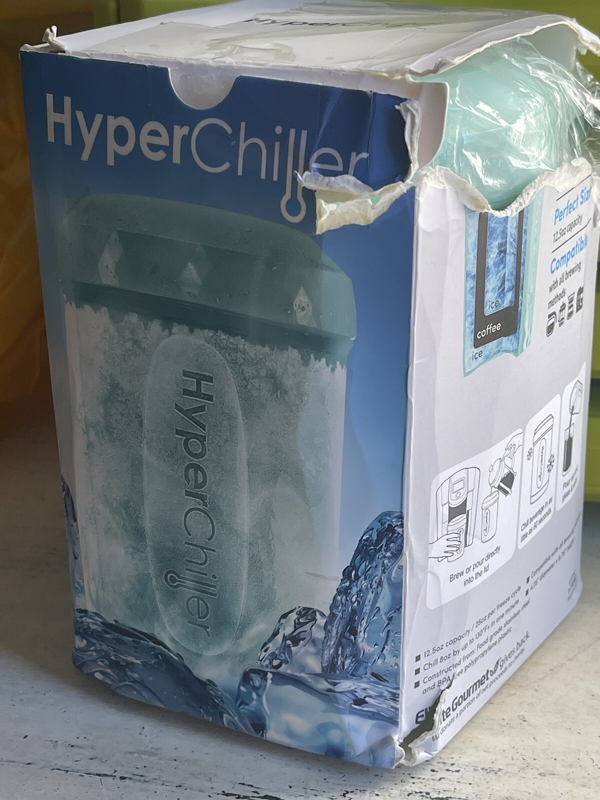 Hyperchiller HC2M Patented Iced Coffee/Beverage Cooler, NEW, IMPROVED,STRONGER