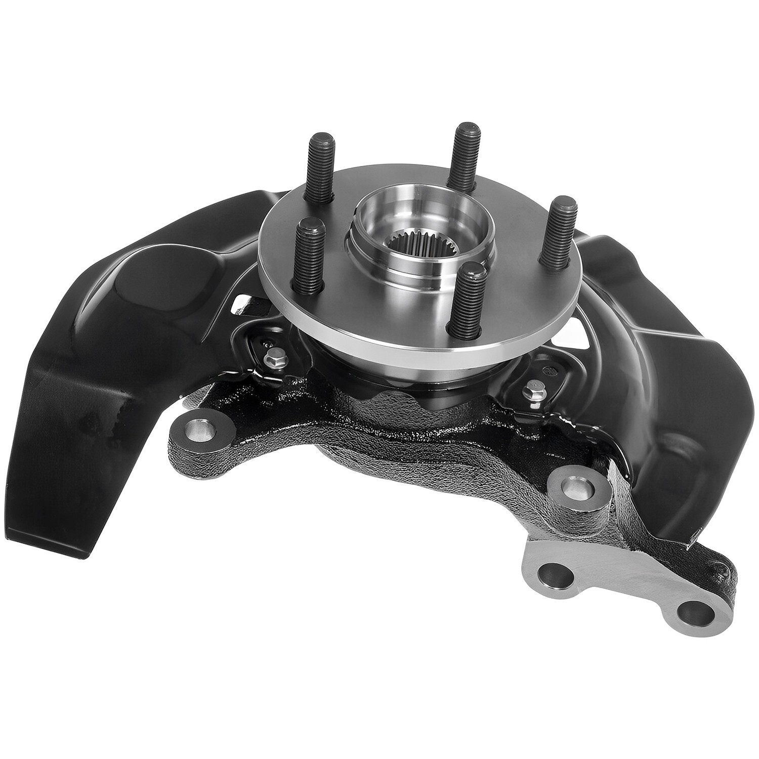 Front Steering Knuckles & Wheel Hub Bearings for 2004 - 2007 Toyota Highlander