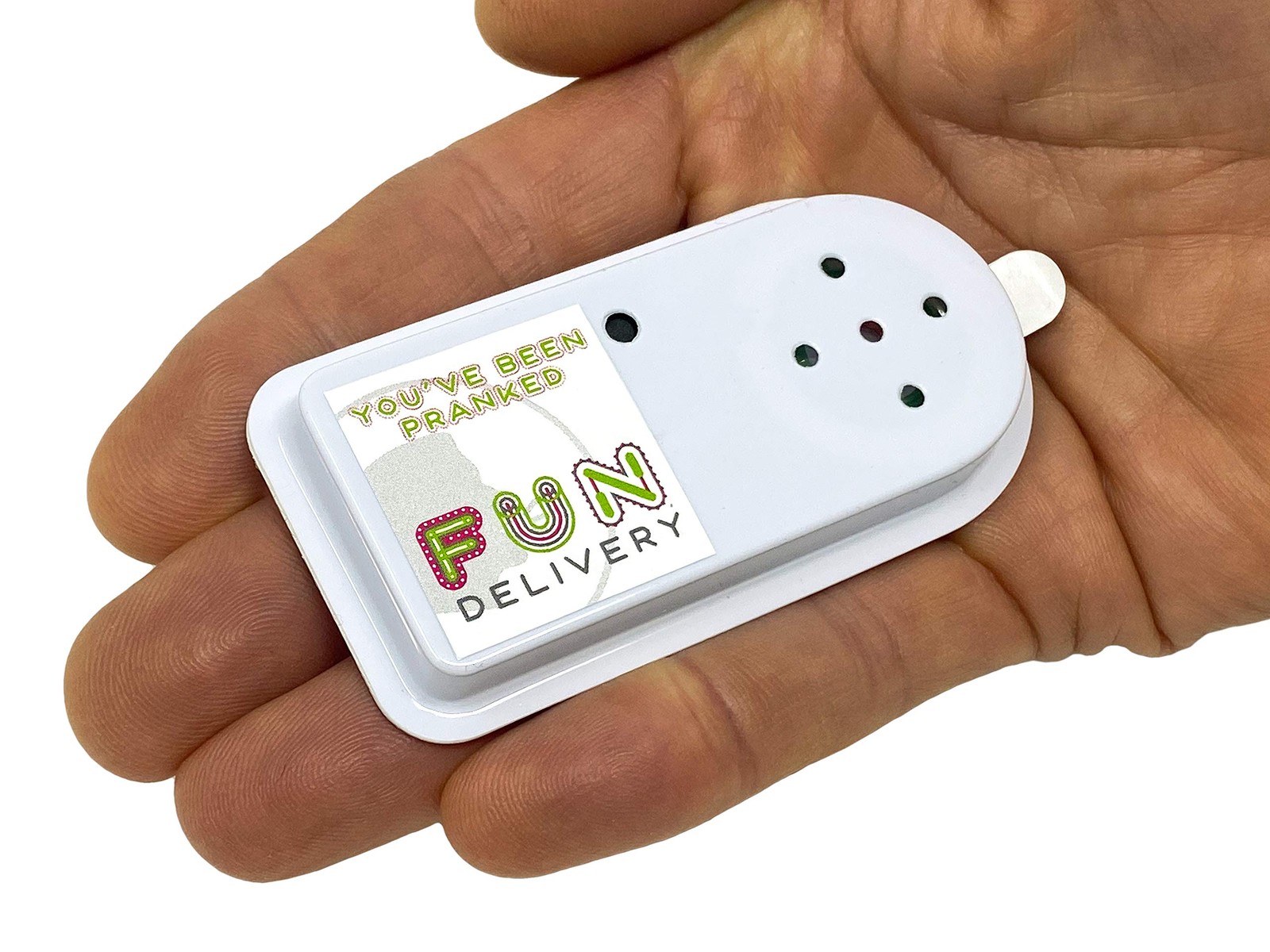FUN delivery Annoise Hidden Recordable Prank Device for Custom Sounds – Progr...
