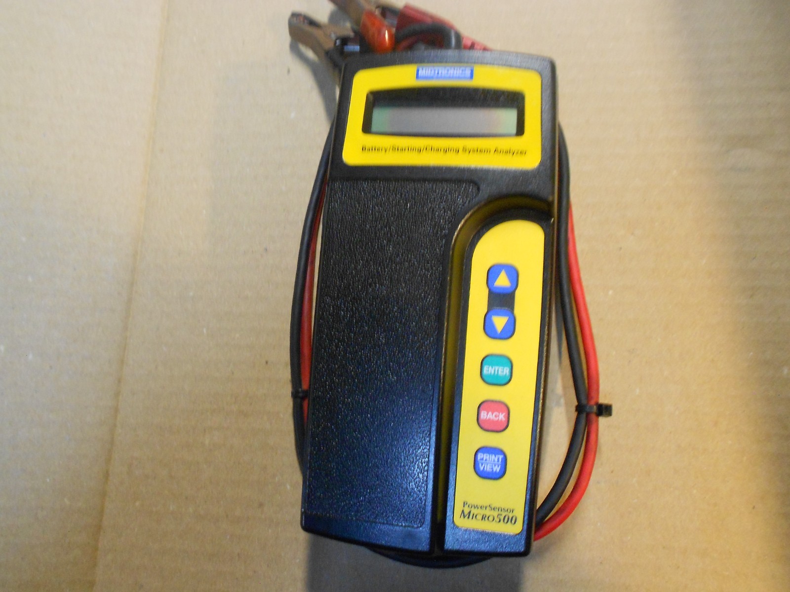 MIDTRONICS POWER SENSOR, MICRO 500, USED, GREAT TOOL FOR TESTING BATTERIES
