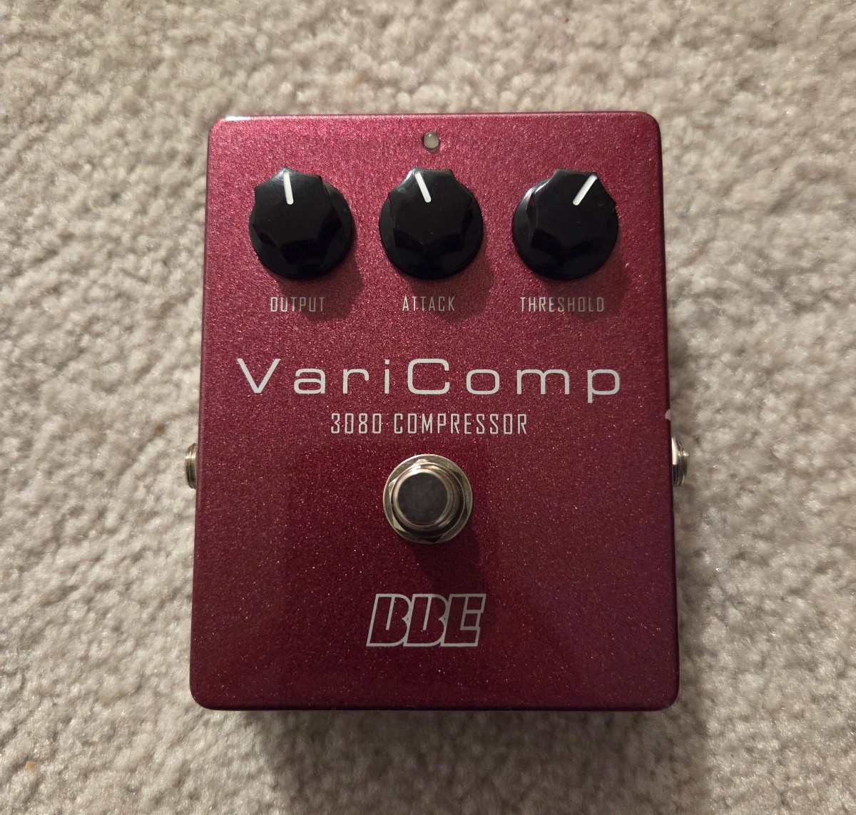 BBE Sound VC-3080 Varicomp Dyna Comp Compressor Rare Pedal