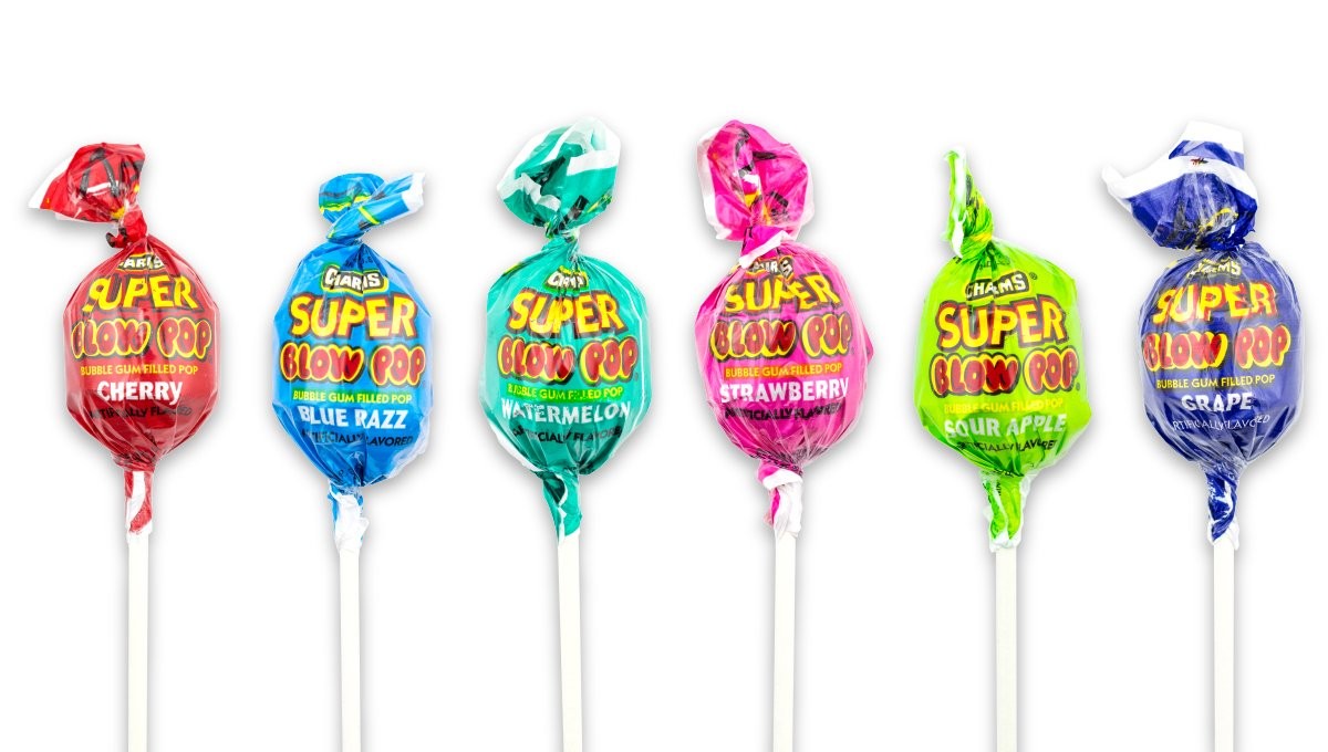 Charms Blow Pops Super , 7.69 Pounds, 100 Count