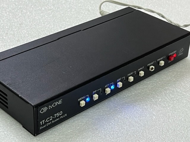 TVOne 1T-C2-750 Dual DVI Video Scaler Black Used Working Condition