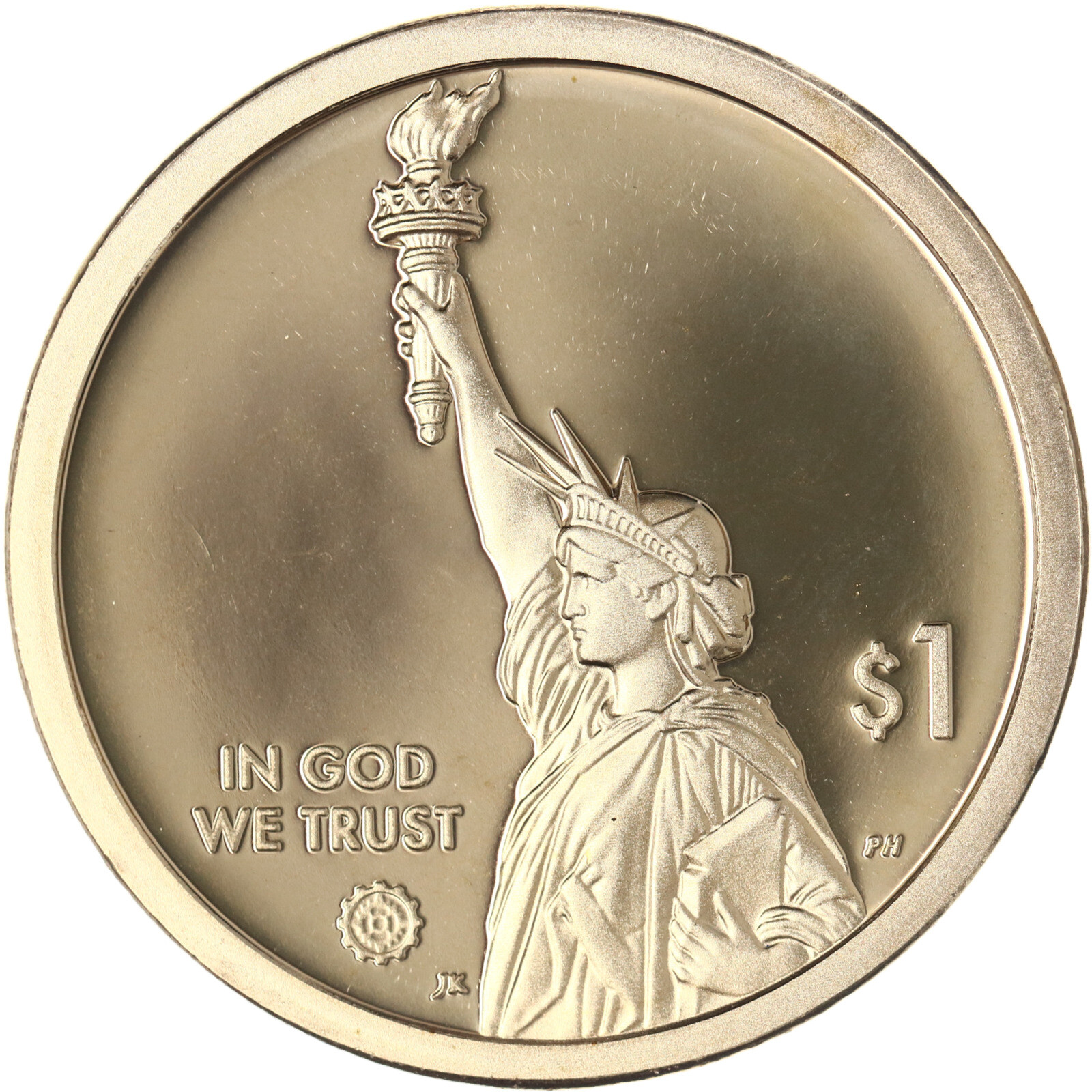 2019 S Innovation Delaware Classifying the Stars Dollar Gem DCam Proof