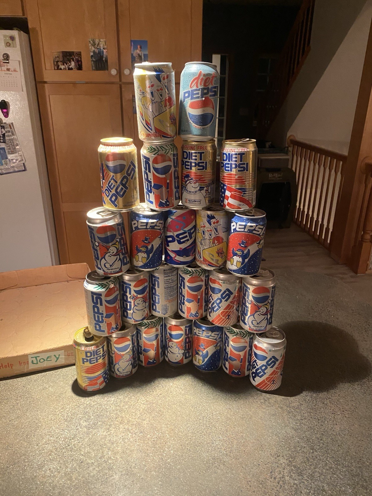 OLD SODA 🥤 CAN LOT OF See Pictures DENTS,HOLES, RUST ECT….. Lot Joey