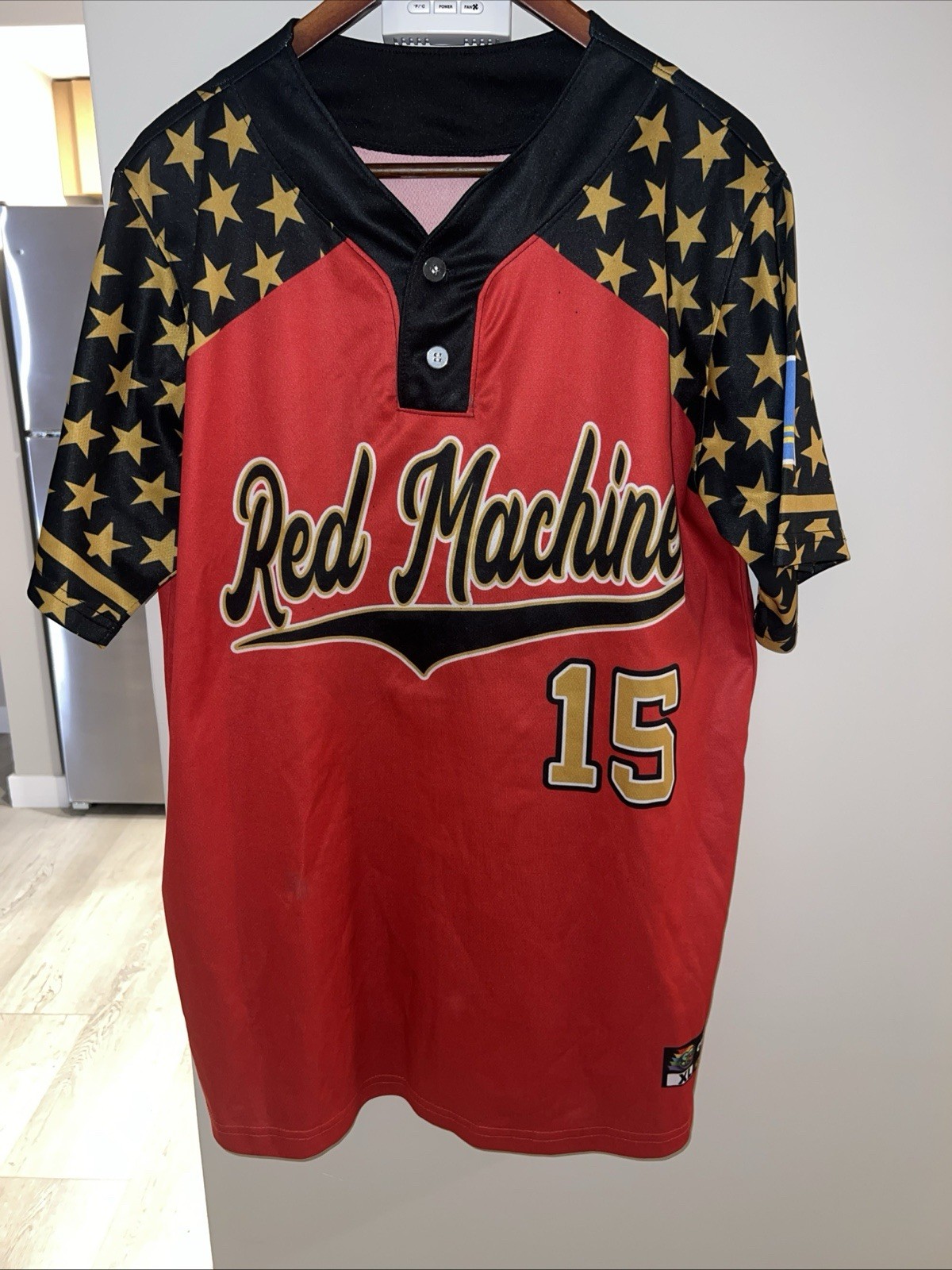 Red Machine Marlboro Aruba Baseball Jersey