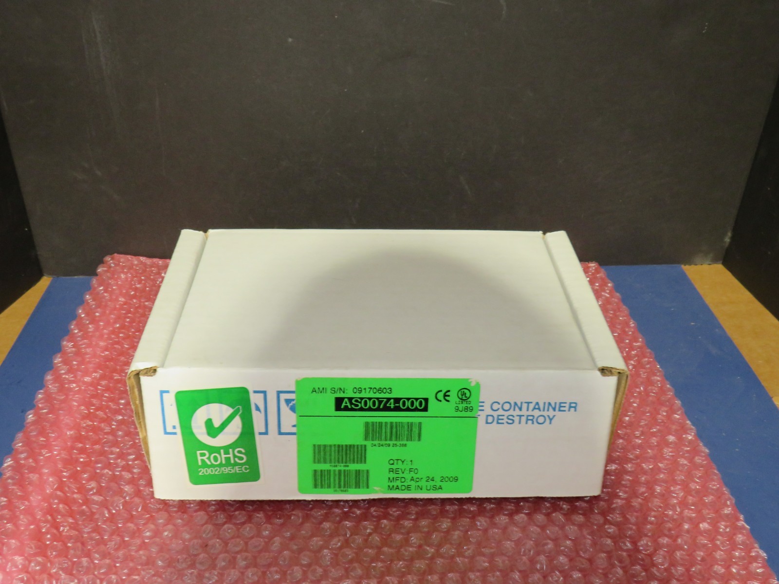 NEW TYCO SOFTWARE HOUSE AS0074-000 OUTPUT RELAY MODULE