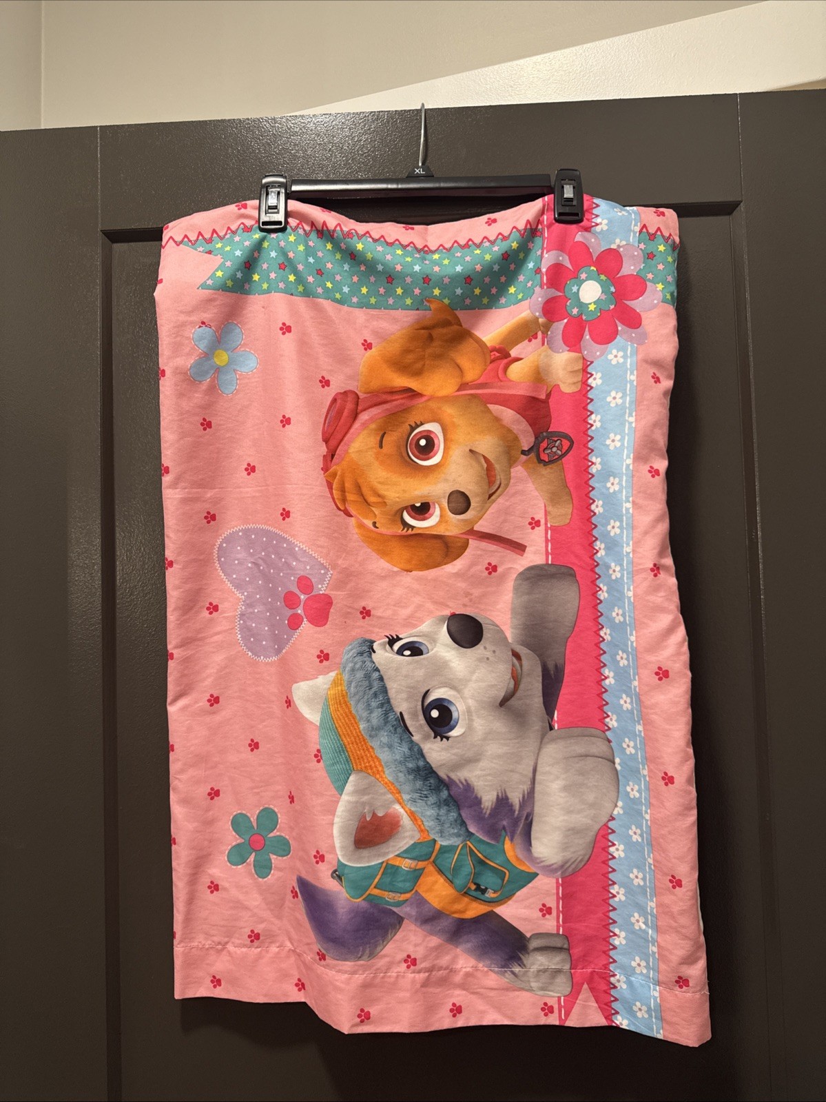 Paw Patrol Pillow Case Featuring Skye and Everest