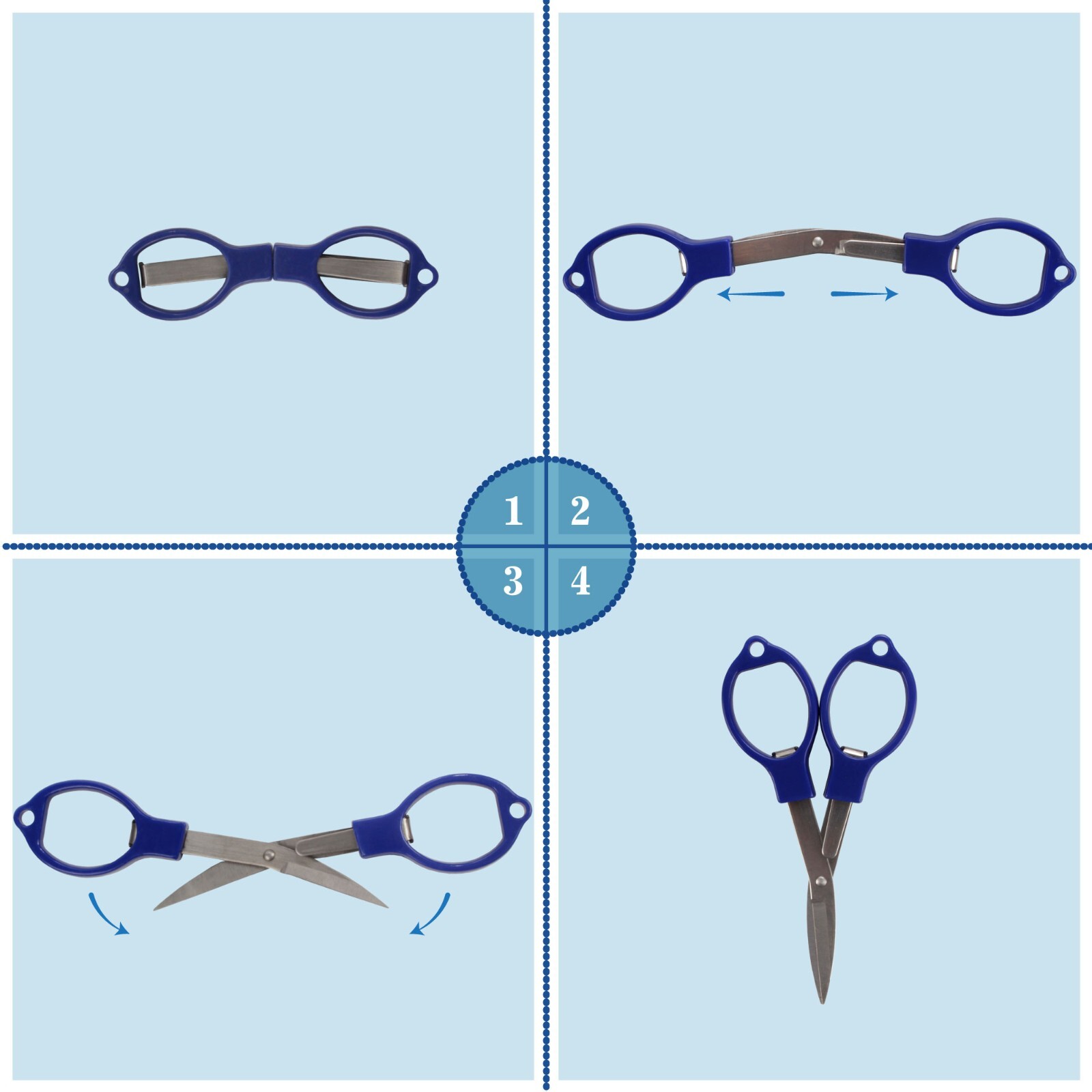 JubileeYarn Compact Folding Scissors Sets