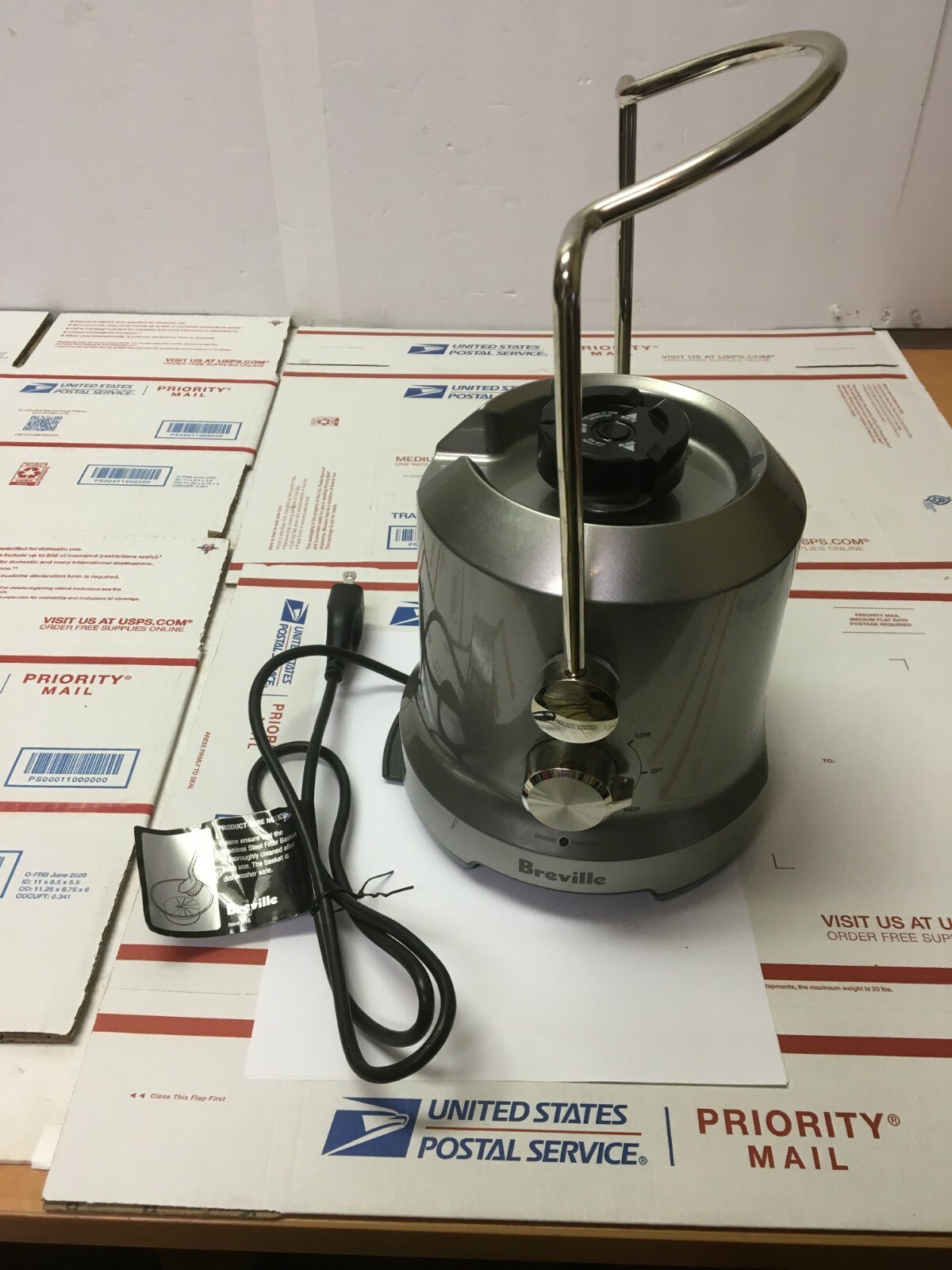 Breville Juice Fountain BJE430 MOTOR BASE Replacement Part