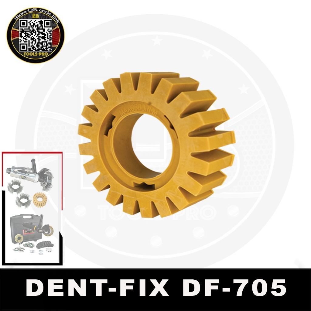 Dent Fix Equipment DF-705 Original Gear Style Decal Eraser Wheel