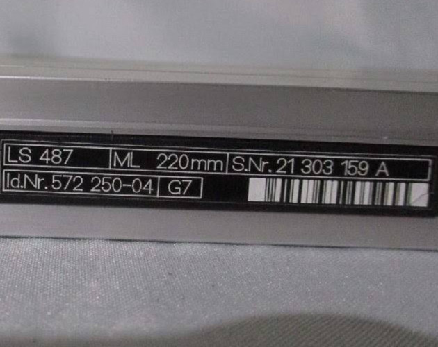 HEIDENHAIN LS 487 linear Encoder ML 220mm AE LS 487 Scanning Unit Set