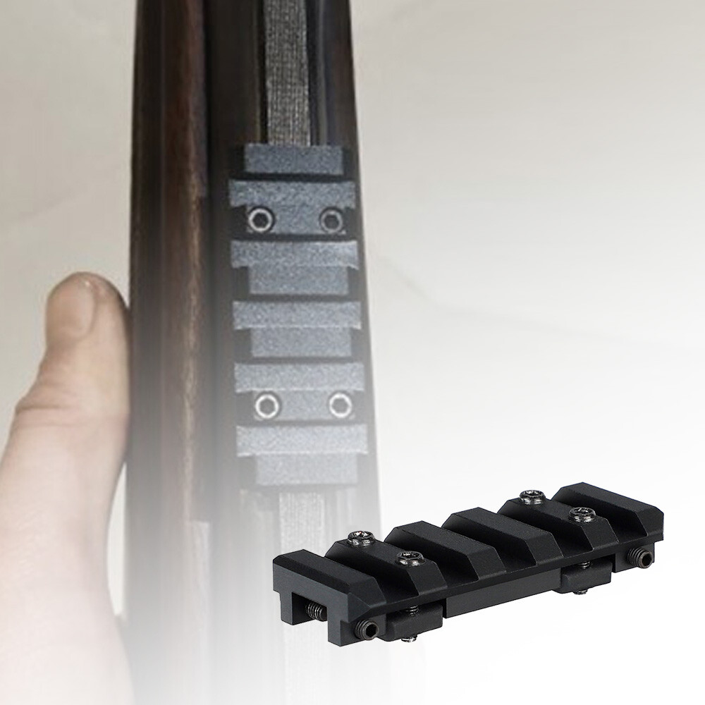 2.16in Tactical Shotgun Rifle Ventilated Rib 20mm Picatinny Rail Scope Mount