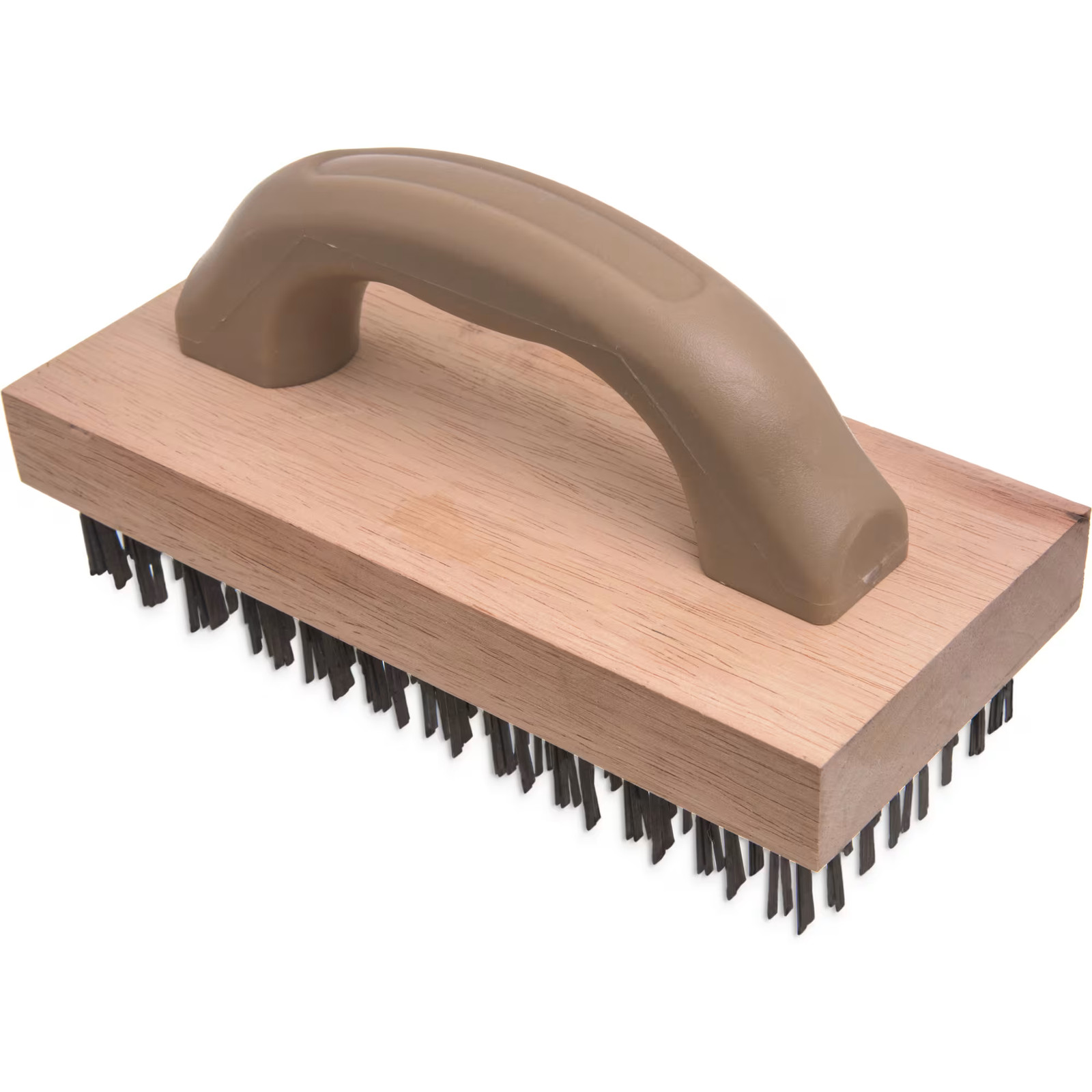 Carlisle 4067600 Butcher Block Brush with Flat Steel Bristles