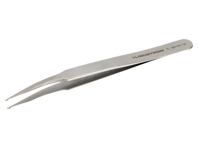 TL SM 104-SA Tweezers 120mm SMD Type of Tweezers: Straight LINDSTROM
