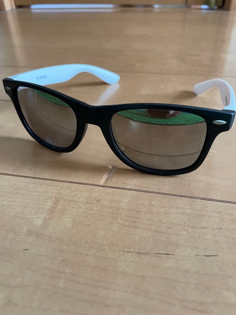 Volcom Zebra Pattern Sunglasses Mirror Lens Novelty