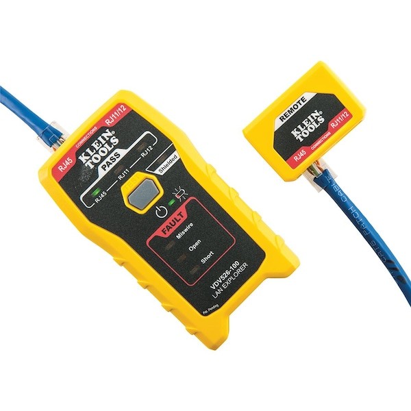 Klein Tools Vdv526-100 Network Cable Tester, Lan Explorer Data Cable Tester