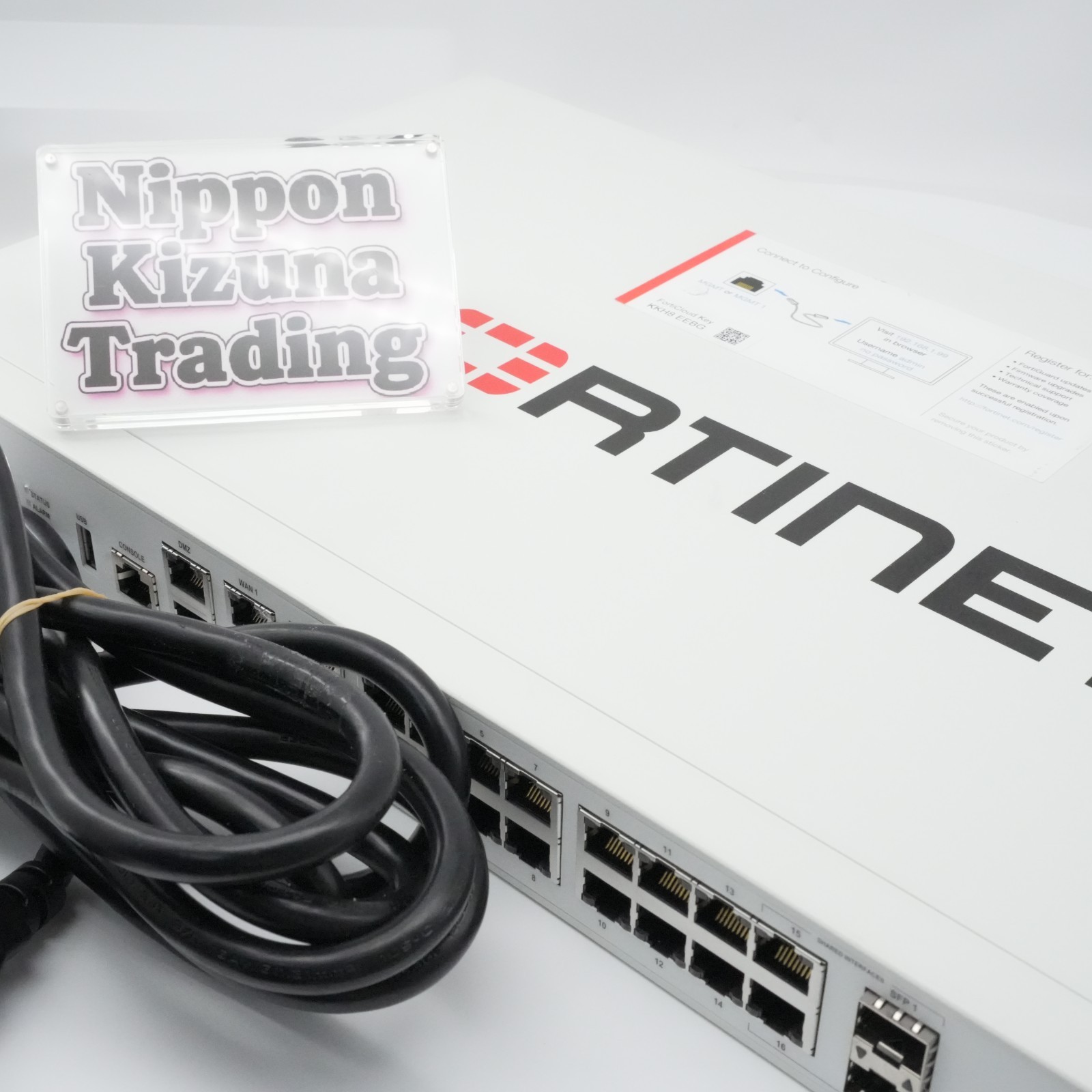 Fortinet FortiGate 101E FG-101E Firewall Security Appliance Tested Working Japan