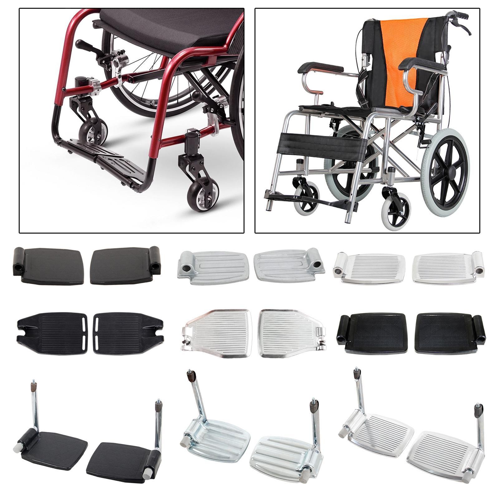 Wheelchair Footrest Scratch Proof High Quality Footplate Parts Easy to Install