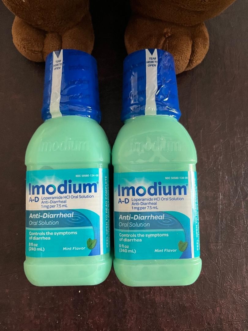Imodiumm A-D Anti-Diarrheal Oral Solution Mint Flavor - 8 fl oz Pack