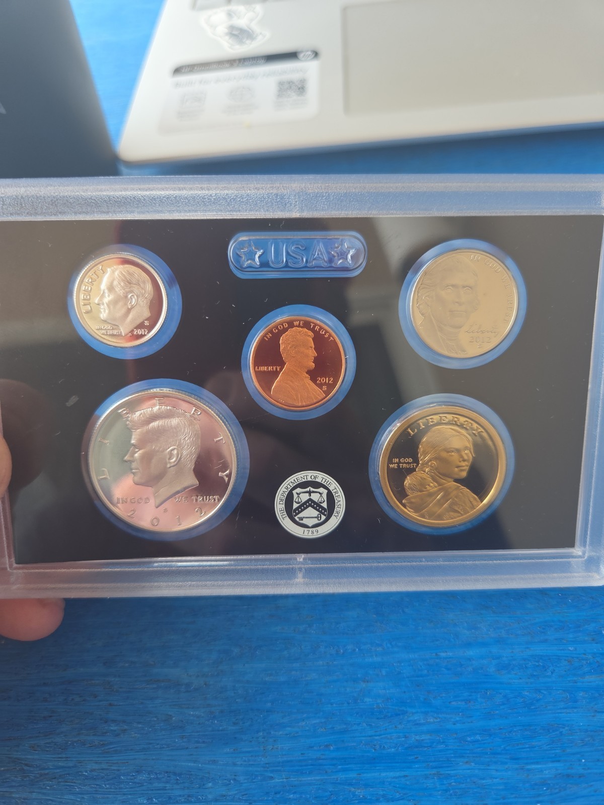 2012 US Mint Silver Proof Set – Only 395,443 Made – Complete OGP with COA