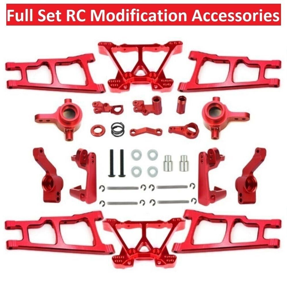 Metal Full Set RC Car Body Upgrade parts Kit For 1/10 TRAXXAS Slash Rustler 4X4