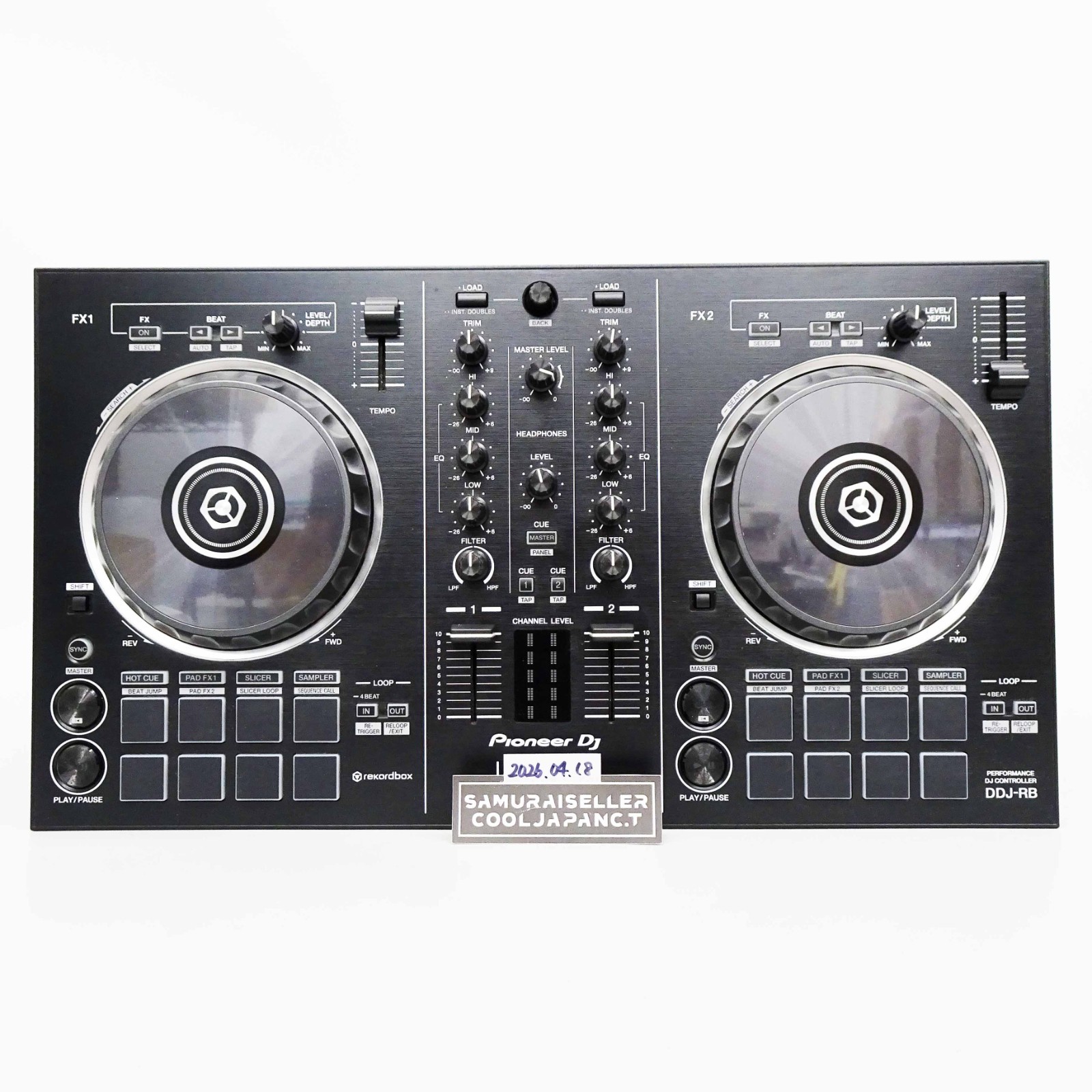 Pioneer DJ DDJ-RB Portable 2-channel Controller for Rekordbox Japan Used
