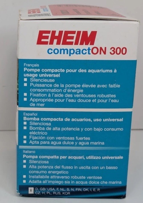 Eheim CompactON 300 Aquarium Pump 7watt