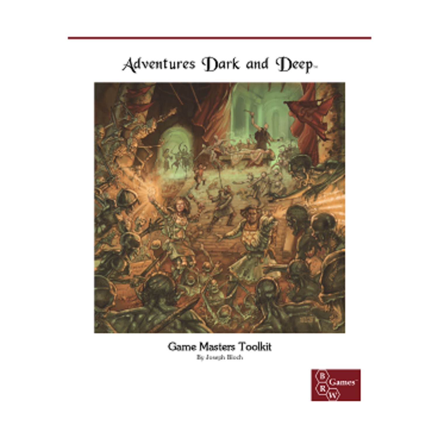 BRW Adventures Dark and Deep Game Masters Toolkit VG+/NM