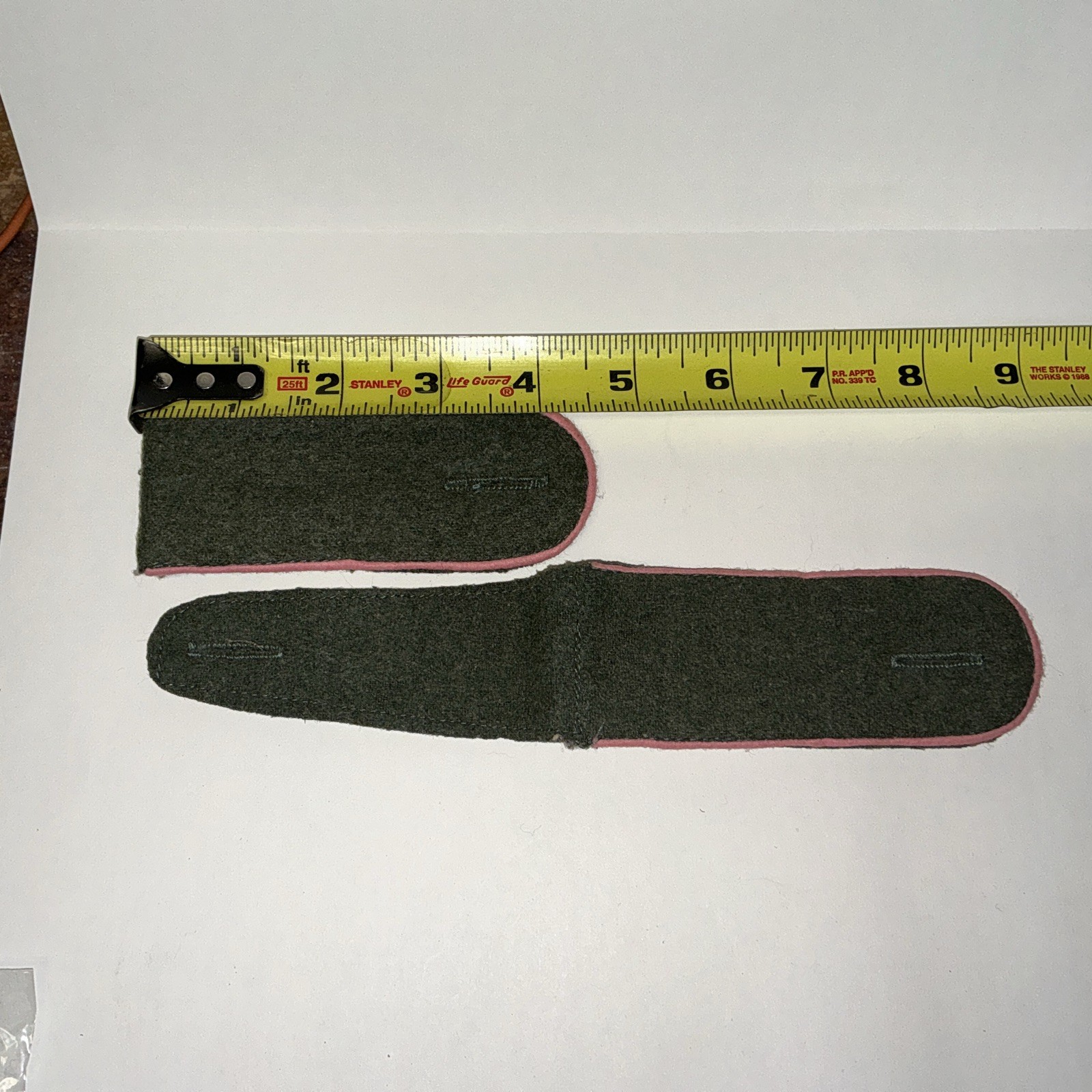 LOT OF 2 Original German WWII Shoulder Boards - Artillery