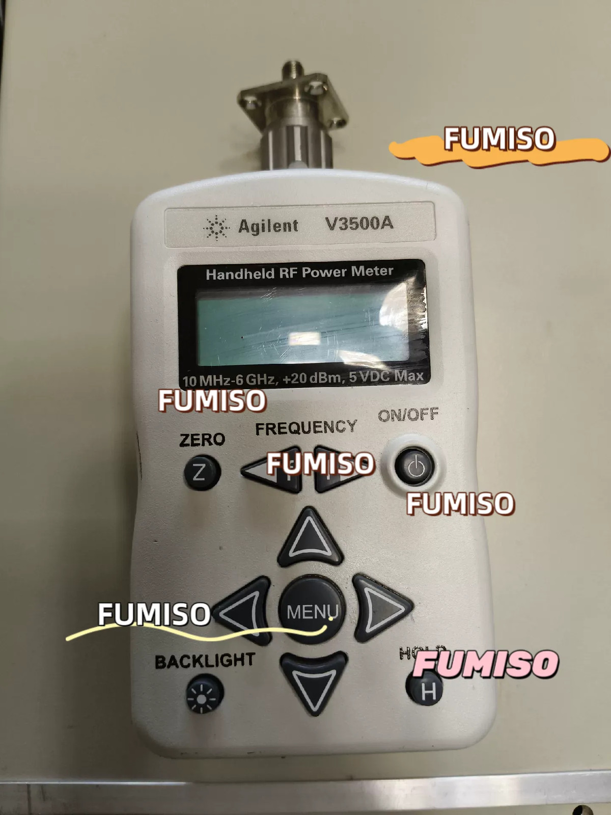 KEYSIGHT agilent V3500A 10MHZ-6GHZHANDHELD RF POWER METER~
