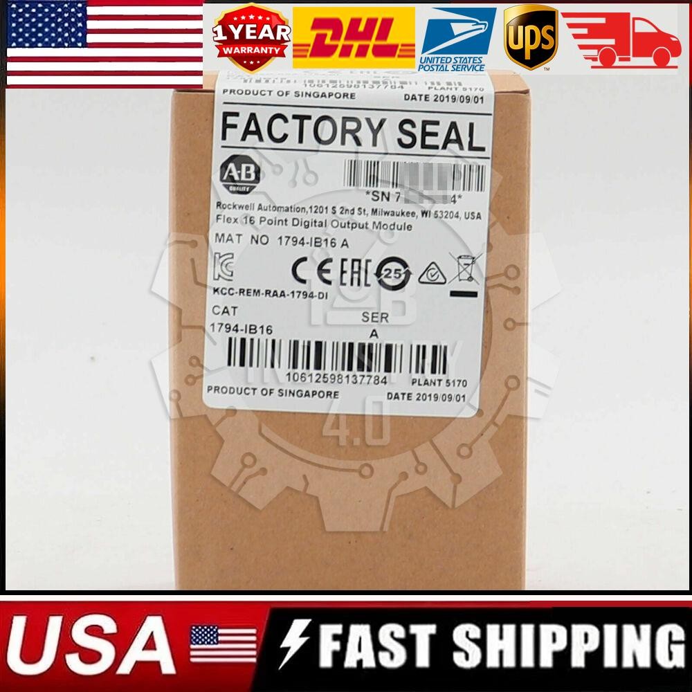 Allen-Bradley 1794-IB16 1794IB16 SER A Flex I/O Input Module US Free Tax