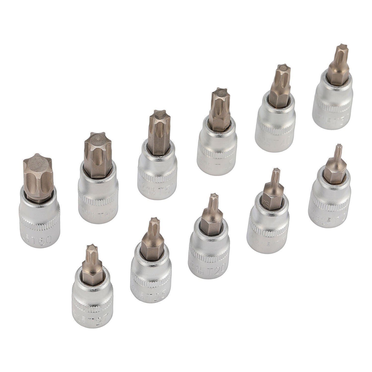 Inverted Torx Socket Master Set E4 to E20 T-Style Bits Tamper Resistant Gearzaar