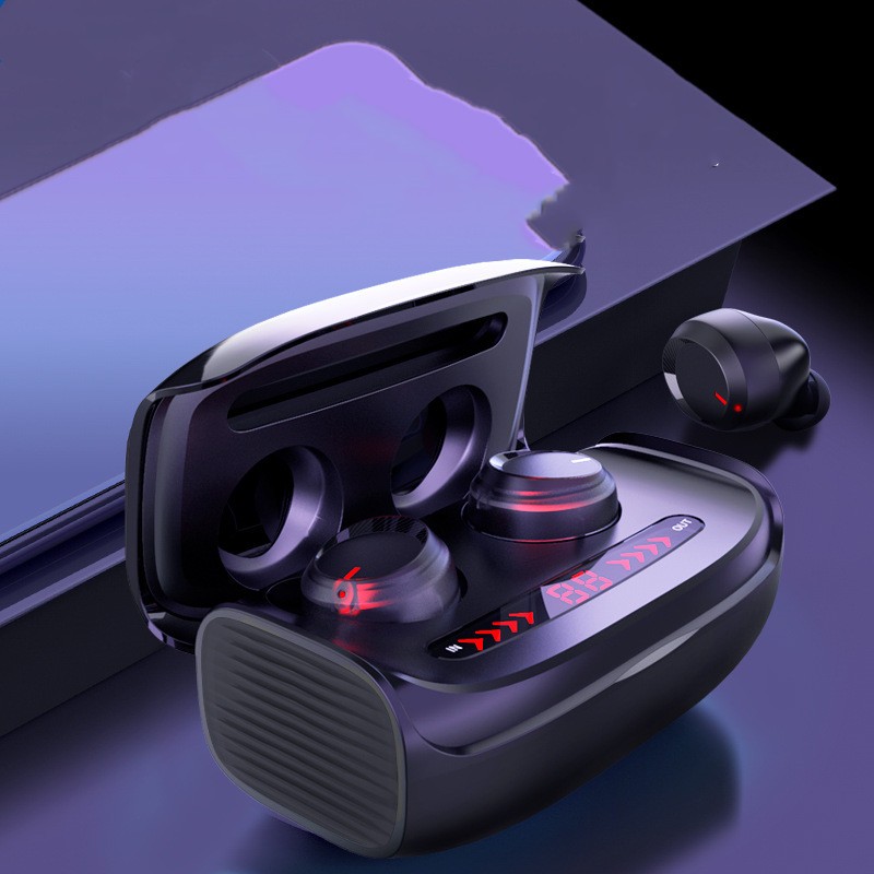 T11 Wireless Bluetooth Headset 5.0 - LED Display, Waterproof, Gaming-ready