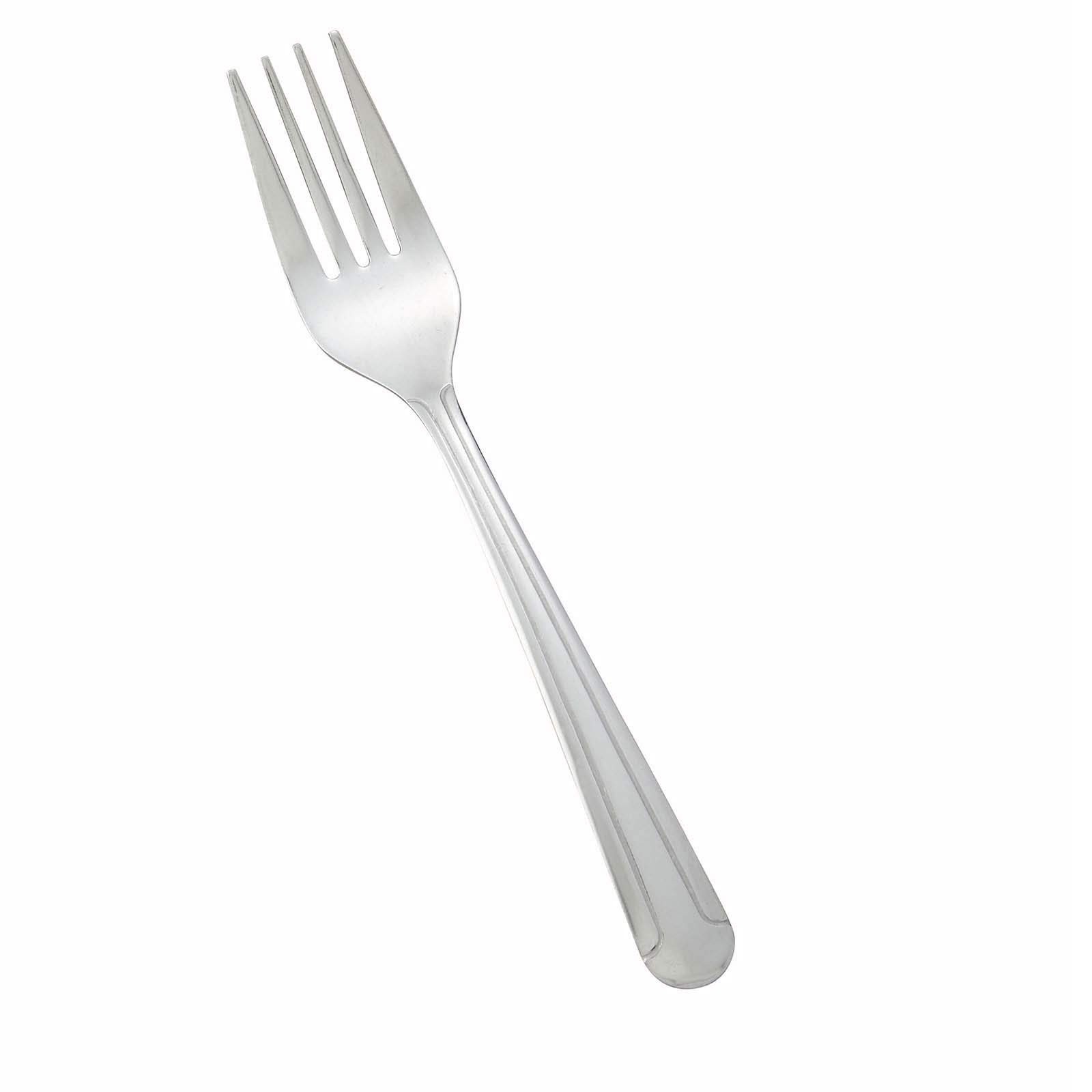 Salad Fork Set 12 Piece Dominion 18-0 Stainless Steel Silver Winco