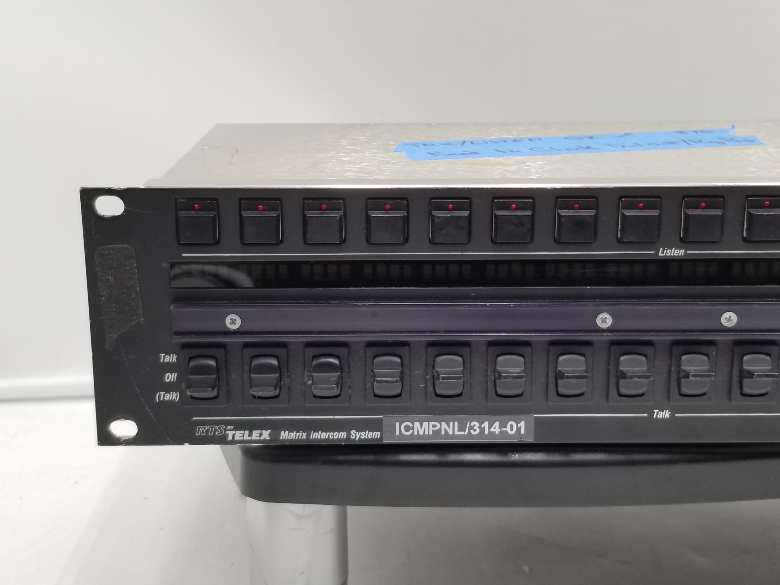 RTS by Telex Matrix Intercom System KP96-7 Intercom Control Panel