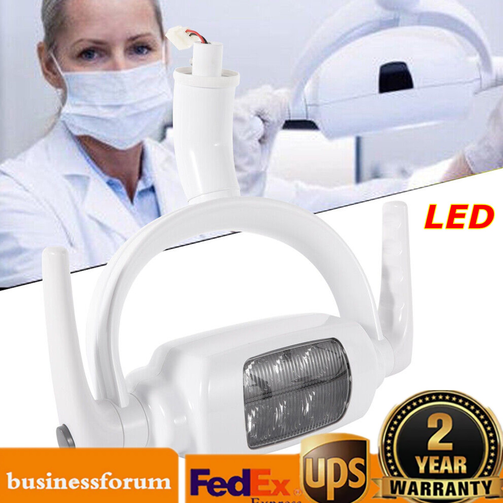 6 LED Dental Oral Light Operating Lamp Induction For Dental Unit Chair Tool NEW