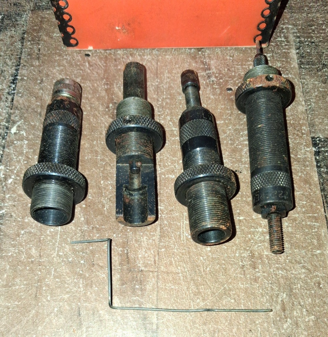 Vintage Lyman 310 222 Remington Reloading Die Set w/ Box 4 Pcs Please Read