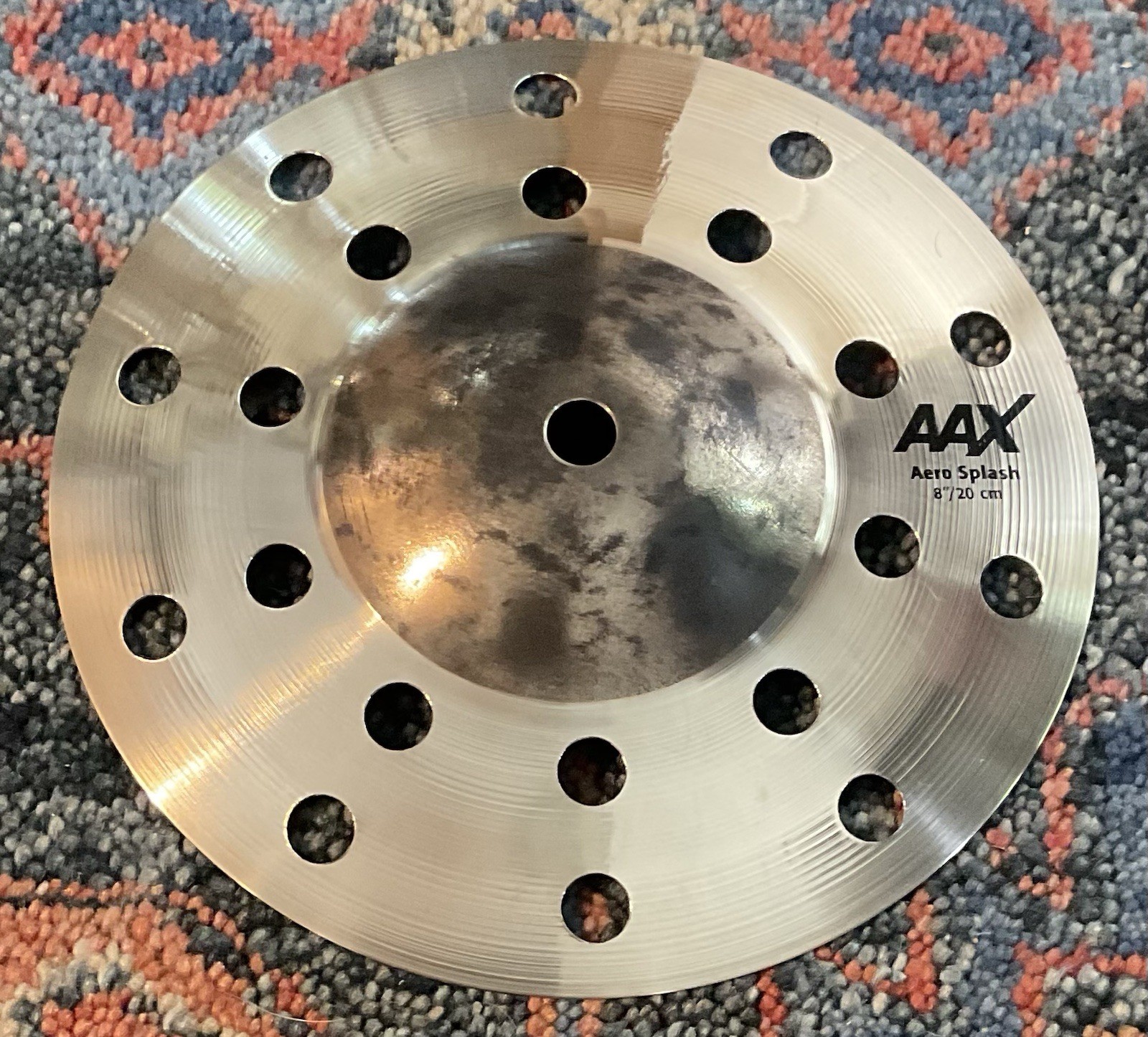 Sabian 8" AAX Aero Splash Cymbal - Brilliant Finish
