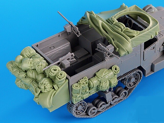 1/35 Resin WWII US M2A1 Stowage Set Unpainted 541-30y