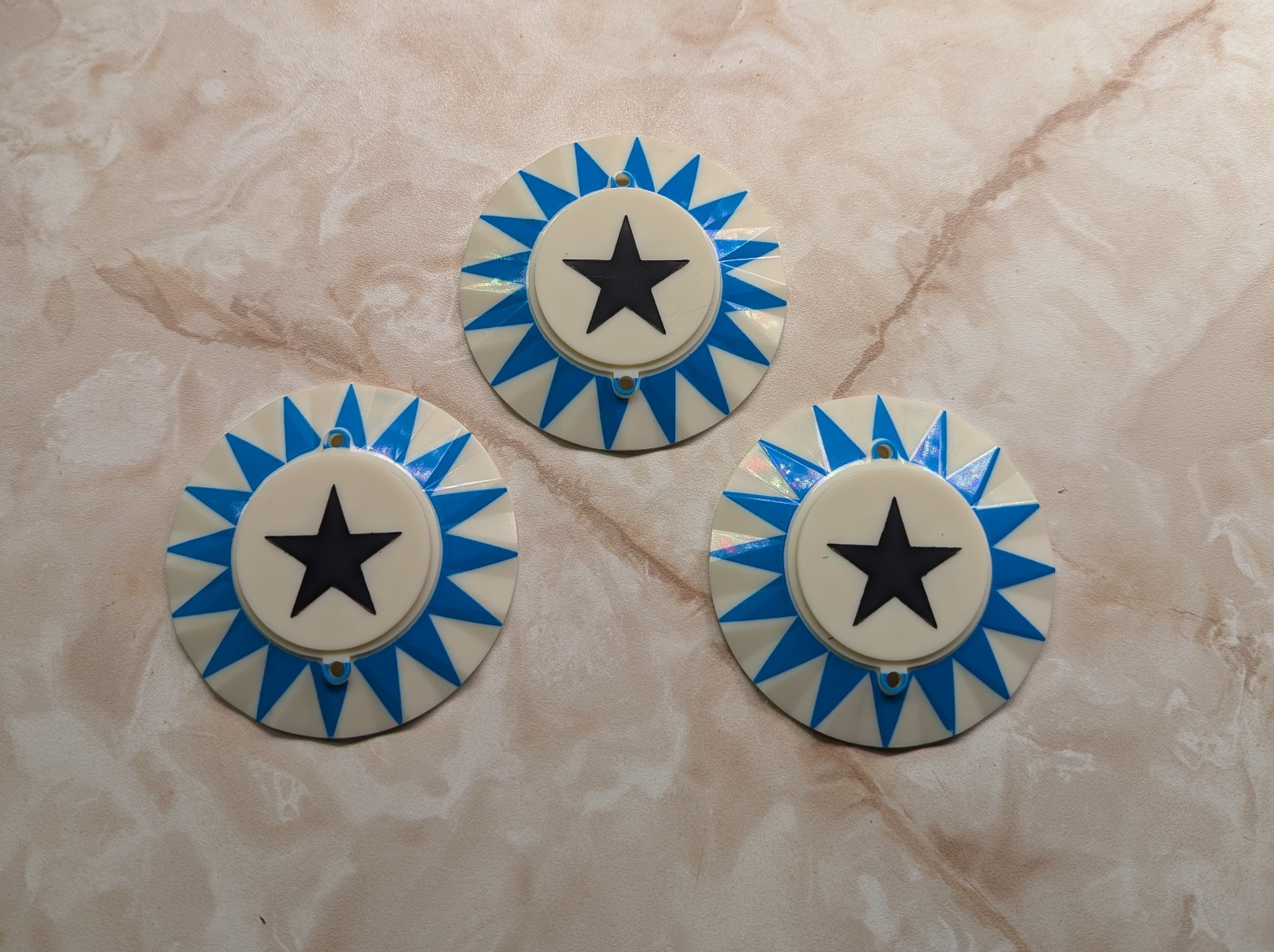 Stern Wild Fyre Pinball Machine POP BUMPER CAP SET SET OF 3 CAPS