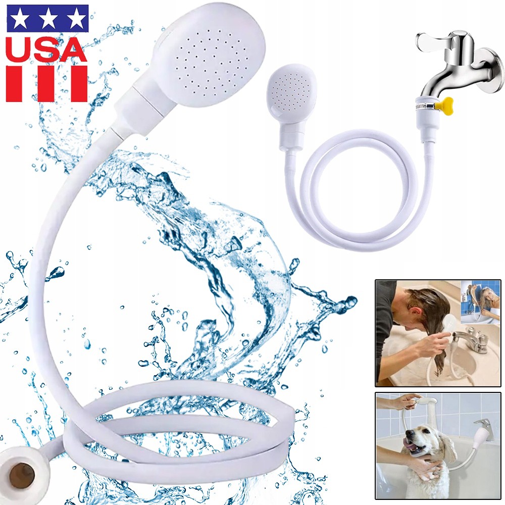 Sink Spray Rubber Hose, Sink Hose Attachment for Faucet Portable Faucet Sprayer