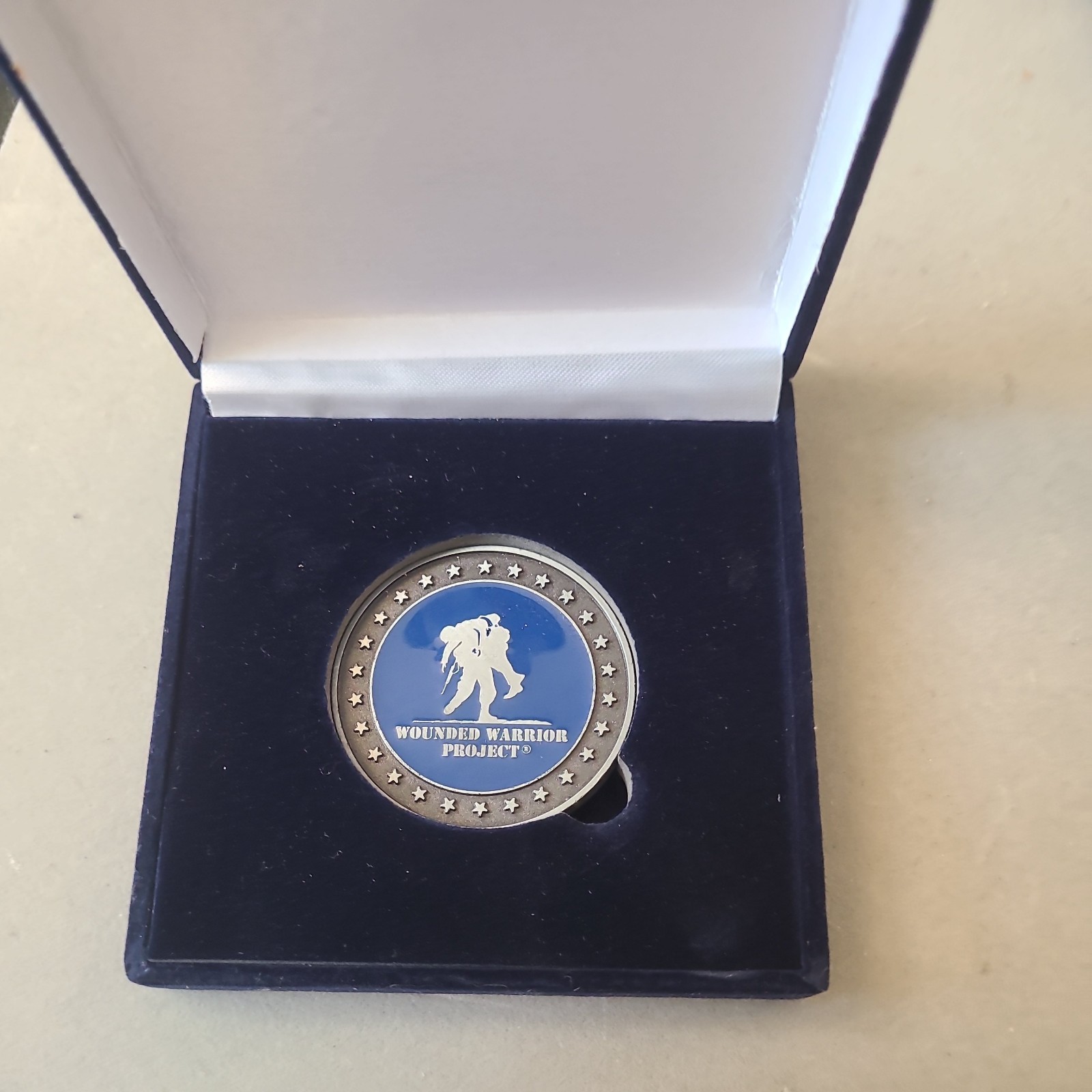 2021 Wounded Warrior Project Boxed Challenge Coin